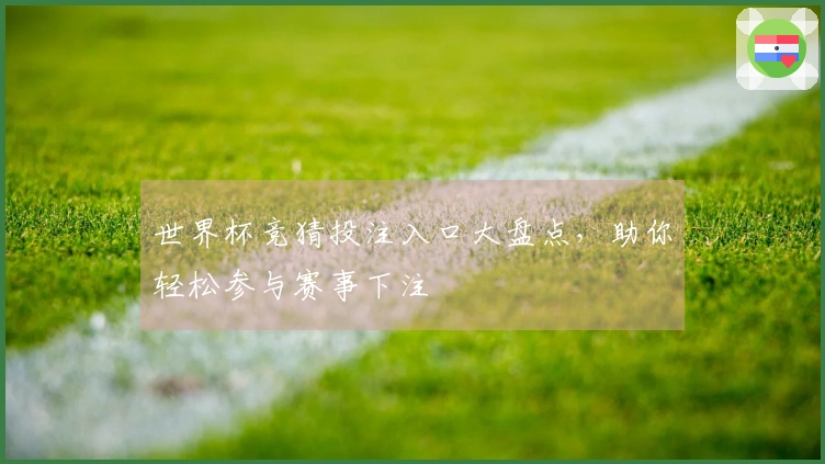 世界杯竞猜投注入口大盘点，助你轻松参与赛事下注