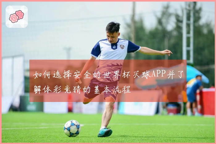 如何选择安全的世界杯买球APP并了解体彩竞猜的基本流程